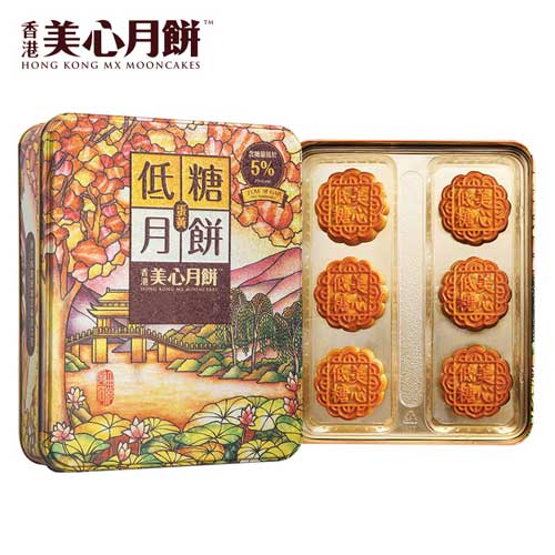 美心低糖松子仁白莲蓉月饼 ￥358元