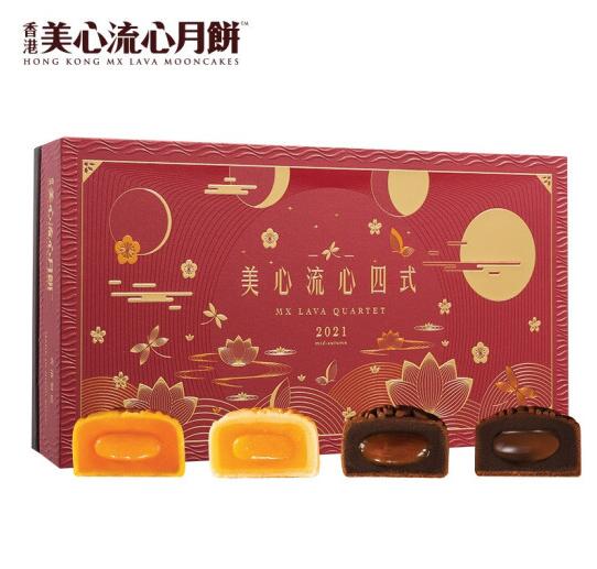 香港美心流心四式月饼 ￥388元